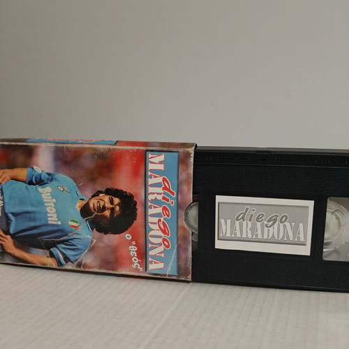 Diego Maradona The God VHS tape used