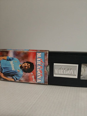 Diego Maradona The God VHS tape used