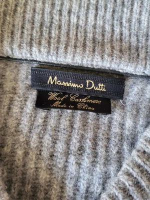 Massimo Dutti cardigan XL gray like new