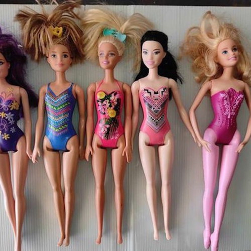 Barbie κούκλες μεταχειρισμένες χωρίς ρούχα, πακέτο 57 τεμαχίων