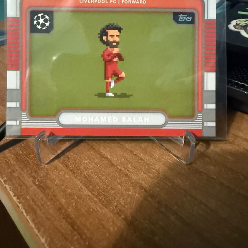 Mohamed Salah 8bit Topps CL sticker new