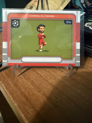 Mohamed Salah 8bit Topps CL sticker new