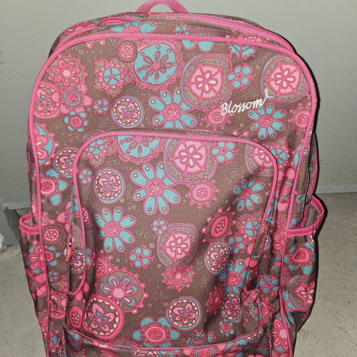 Blossom backpack with three compartments