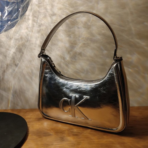 Calvin Klein silver handbag new, authentic