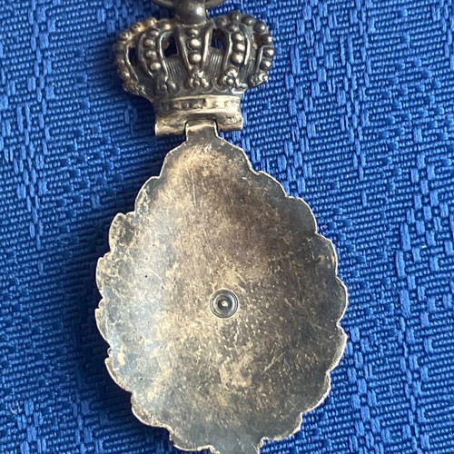 Belgian military sapper medal used, World War II 1940
