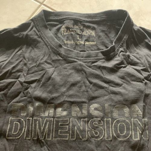 Black t-shirt like new, size L