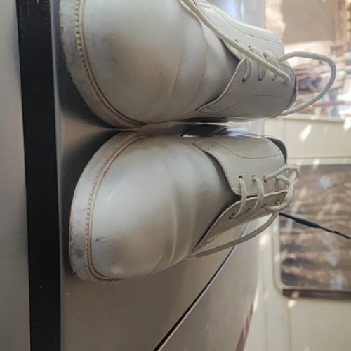 Army shoes size 44 white all leather used
