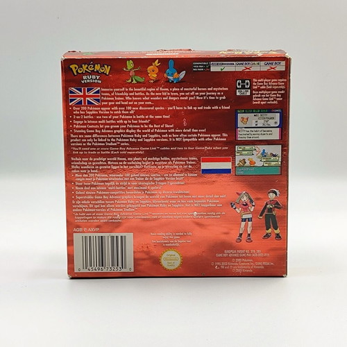 Pokemon Ruby Version Game Boy Advance used, PAL EUR