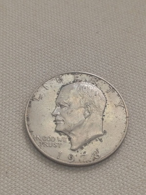 Eisenhower Dollar 1978 used, Philadelphia Mint