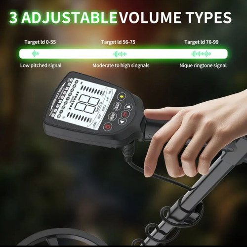 Metal detector new with LCD screen and sound