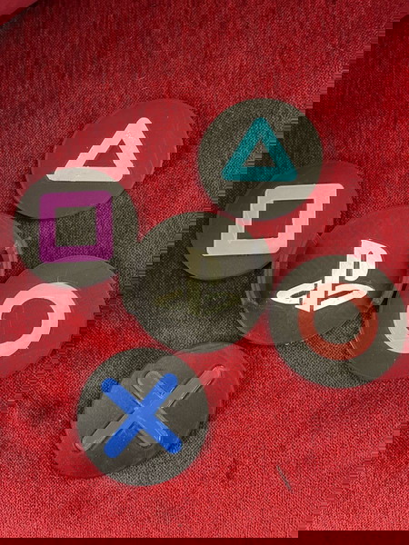 Πρωτοτυπα Σουβερ Playstation Χρωματιστα 3D Εκτυπωση