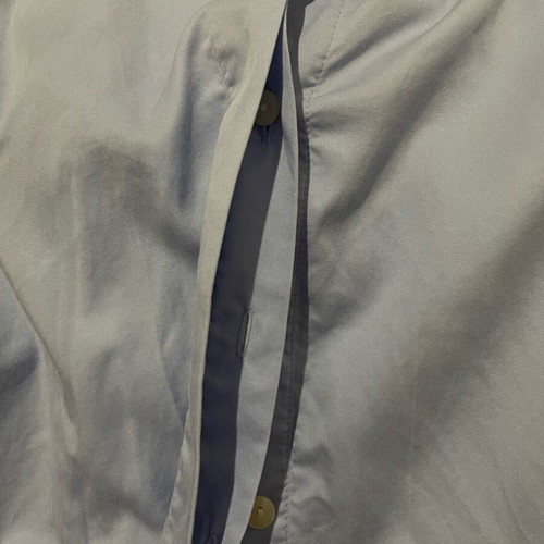 Zara baby blue oversized shirt new, soft cotton fabric