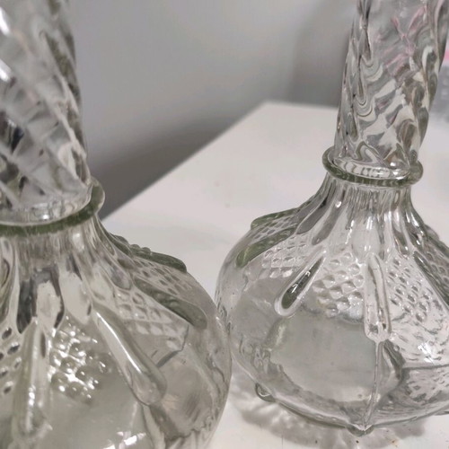 Vintage wine carafes like new, set of 2