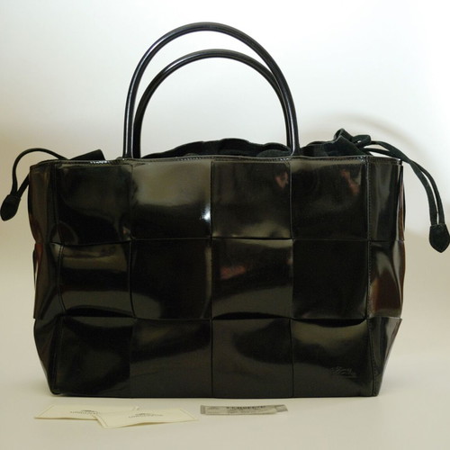 Longchamp Original black leather handbag used