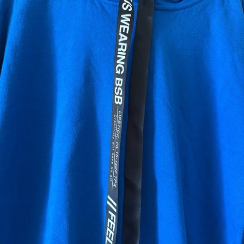BSB sweatshirt dress like new, blue, size M