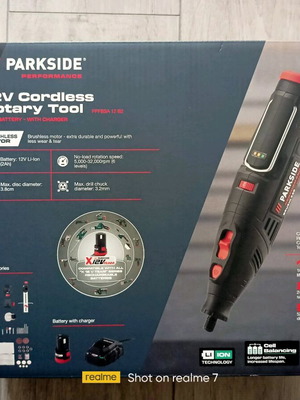 Parkside Performance PPFBSA 12 B2 12V ασύρματο πολυεργαλείο νέο με εξαρτήματα
