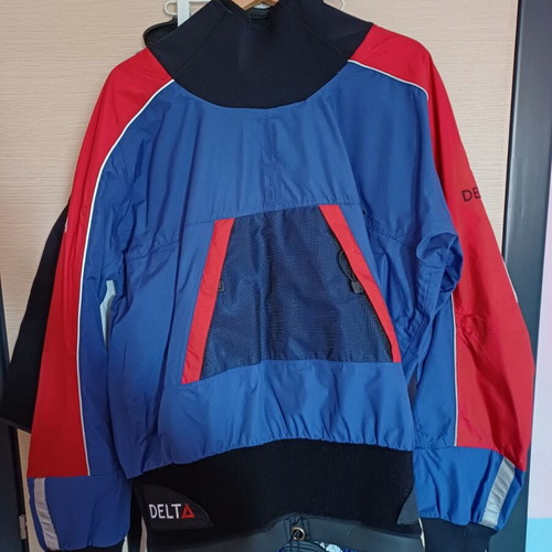 Delta Pro Sailing and Canyoning Jacket like new, blue-red, large
