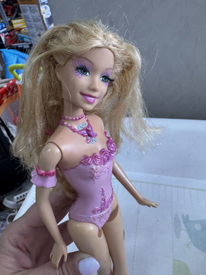 Barbie Fairytopia Mermaidia Elina doll used, retro vintage