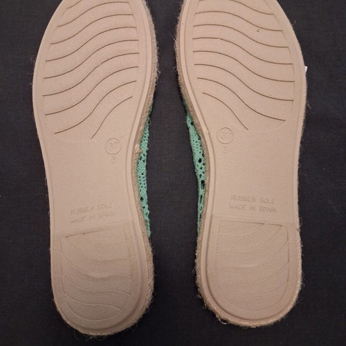 Espadrilles knitted mint color Gioseppo new