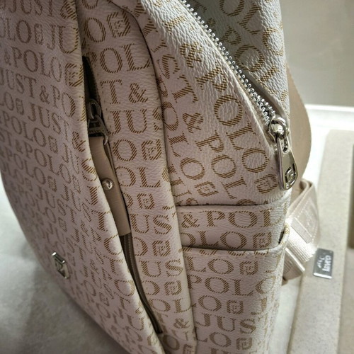 Just & Polo backpack bag new, beige