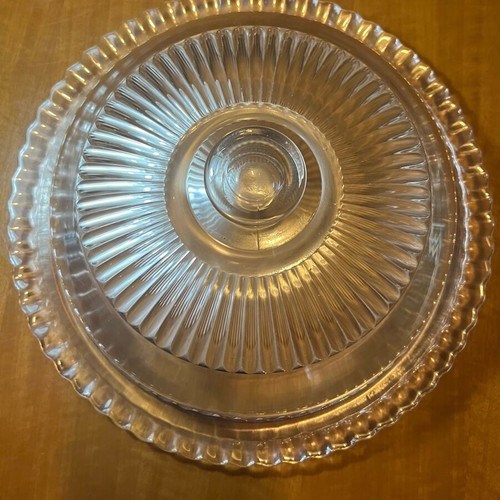Arcoroc France Vintage γυάλινη τουρτιέρα με καπάκι σαν καινούργιο