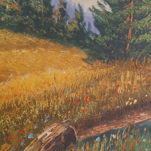 Classic oil painting artwork like new