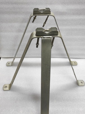 Large galvanized base for mast mounting new