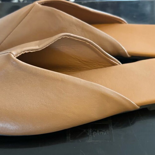 Flat mules nude size 40 new