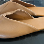 Flat mules nude size 40 new