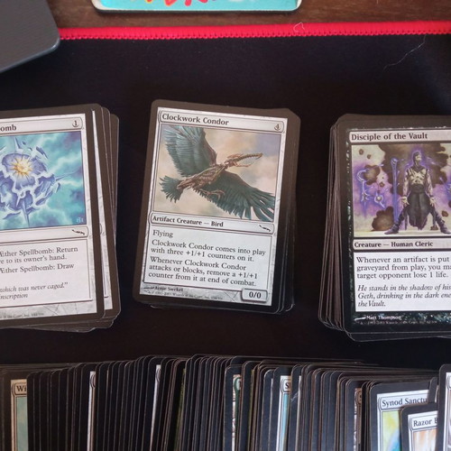 Magic the Gathering Mirrodin έκδοση μεμονωμένες κάρτες μεταχειρισμένο πακέτο