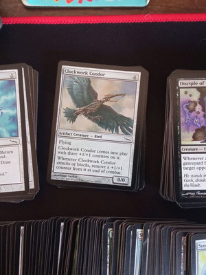 Magic the Gathering Mirrodin έκδοση μεμονωμένες κάρτες μεταχειρισμένο πακέτο
