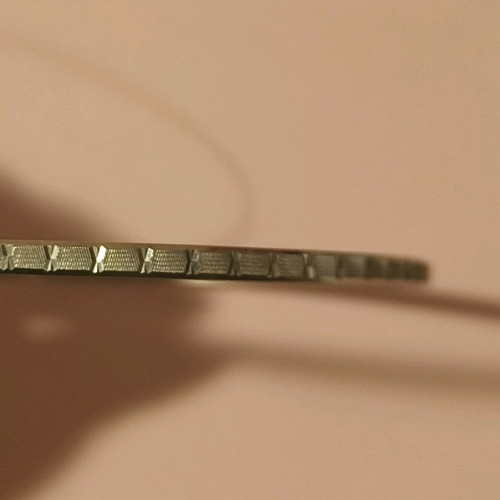 Bracelet handcuffs silver color like new