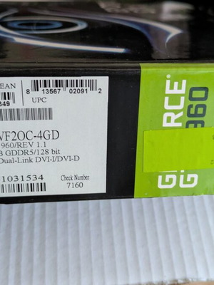 Gigabyte GeForce GTX 960 box