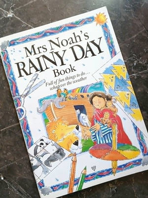 Mrs Noah's Rainy Day Book English children's activity book like new