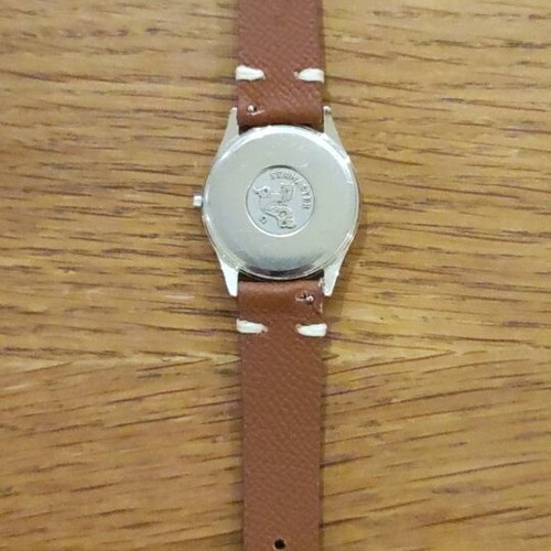 Omega Seamaster quartz cal.1332 wristwatch used, steel and gold case