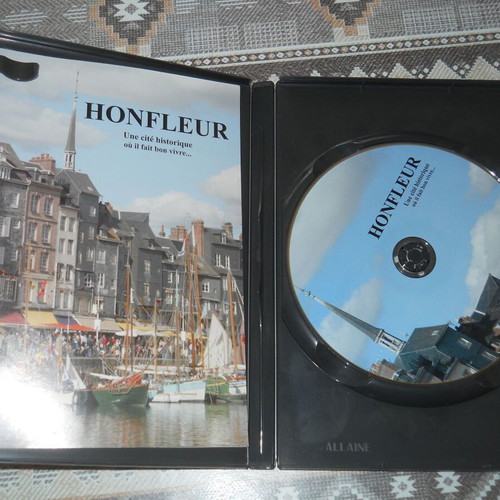 Honfleur DVD used, French travel documentary with subtitles
