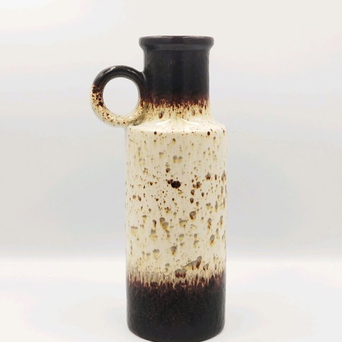 West German vase used, W. Germany 1960, with one handle
