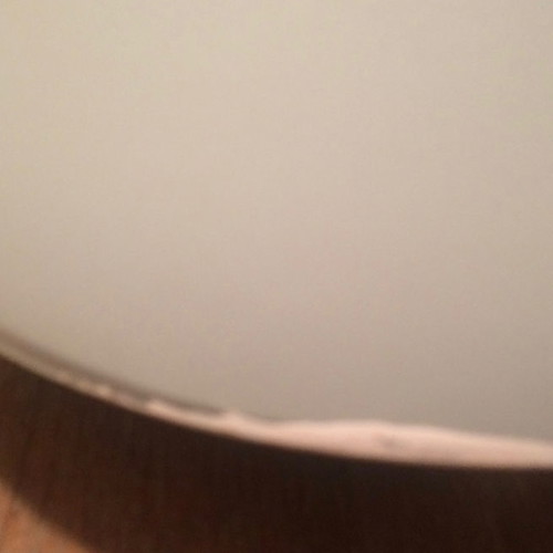 2 x CEILING LIGHTS/25cm - WHITE