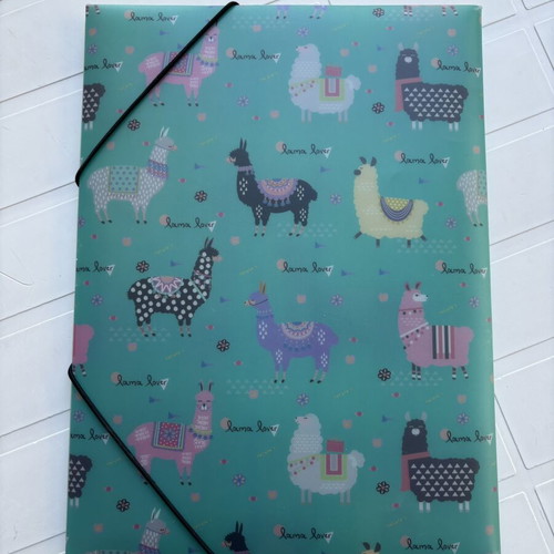 Lama elastic folder new with large capacity