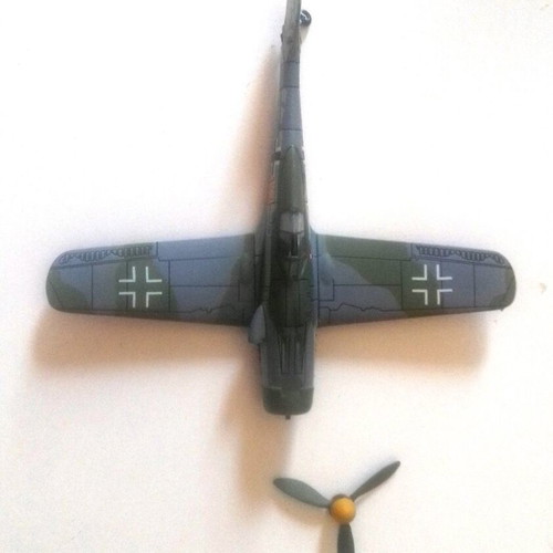Focke Wulf Fw 190D-9 airplane used collectible model with missing parts