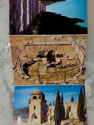 Set of 10 Rhodes (Filerimos) postcards from the 1970s