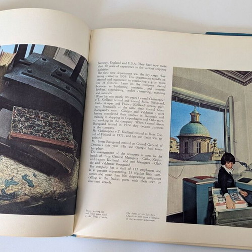 Hugo Trumpy Genoa collectible book used, numbered edition