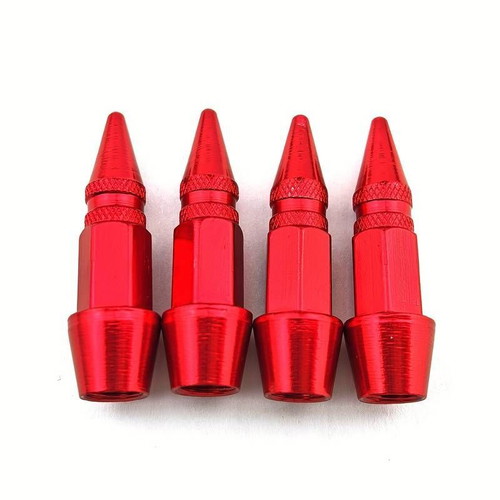 Aluminum tire valves set of 4 pieces made to order