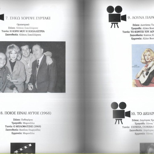 Giorgos Zampetas Album and Biography book used, Greek language