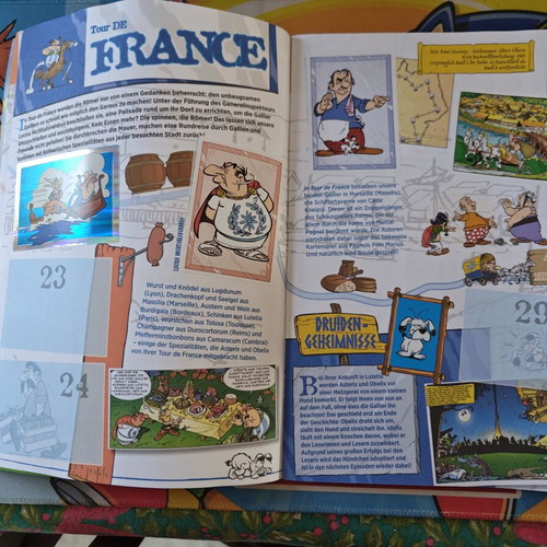 Asterix & Obelisk Panini German sticker album