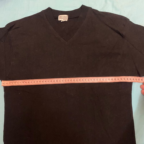 Cotton black top new, size S