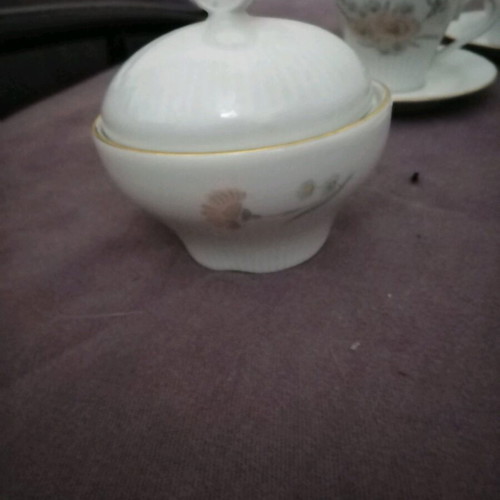 Espresso set for 6 people porcelain Germany like new