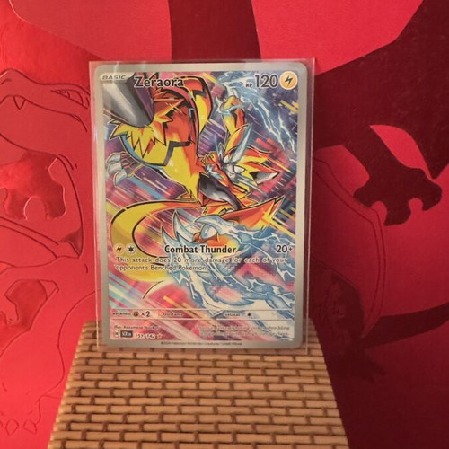 Zeraora Pokemon Card new condition