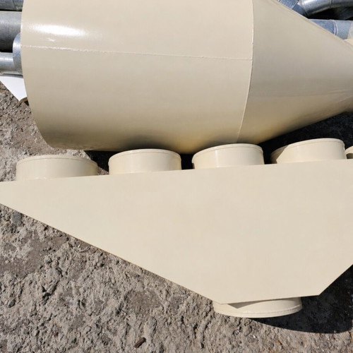 Industrial Sawdust Waste Absorption System like new with 5 silo bag inlets