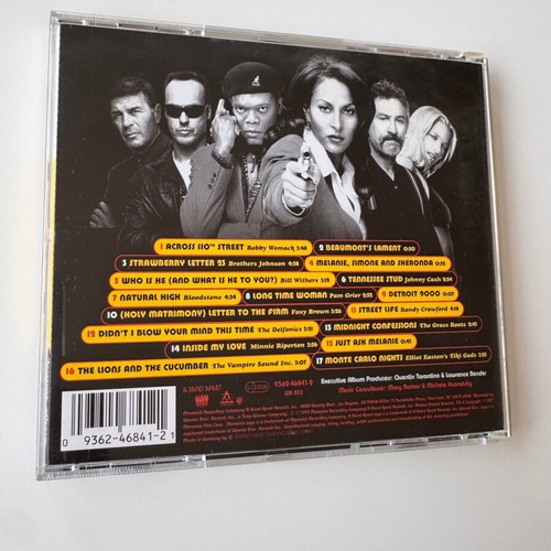 Jackie Brown Soundtrack CD used, rock, European edition 1997